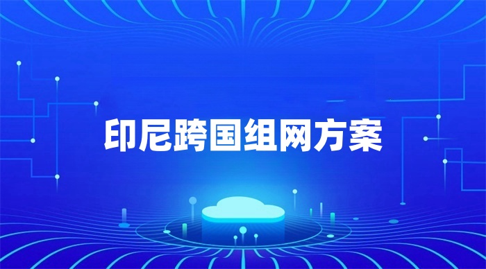印尼分公司連回國內網絡的解決方案