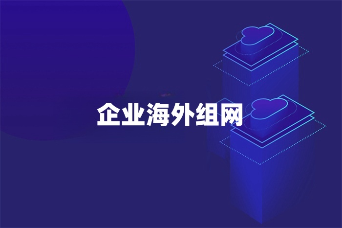 企業海外組網 企業海外組網