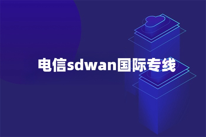 電信sdwan國際專線