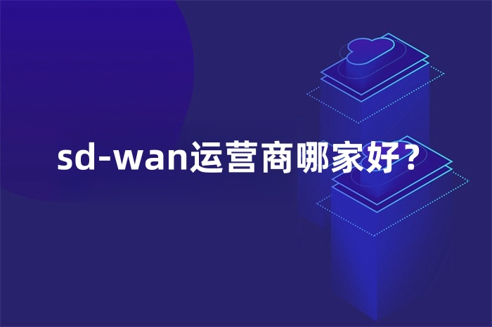 sd-wan運營商哪家好？
