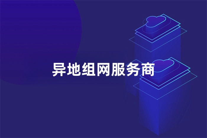 異地組網(wǎng)服務(wù)商