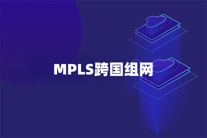 MPLS跨國組網