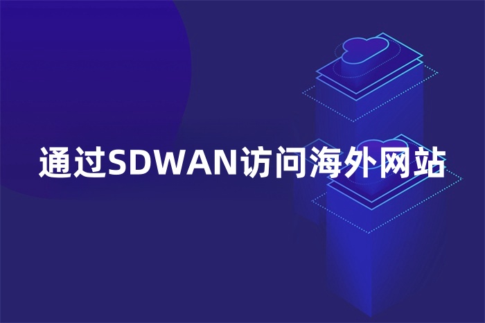 通過SDWAN訪問海外網(wǎng)站