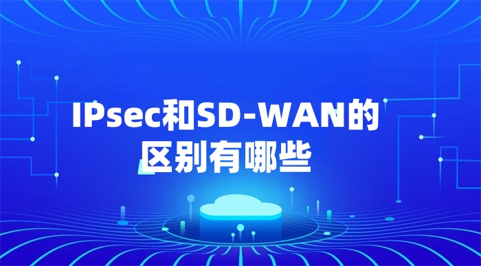IPsec和SD-WAN的區別有哪些